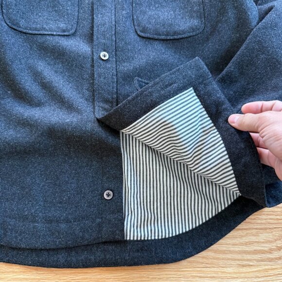 Journal Standard Japan Lined Wool CPO Large - Picture 5 of 9